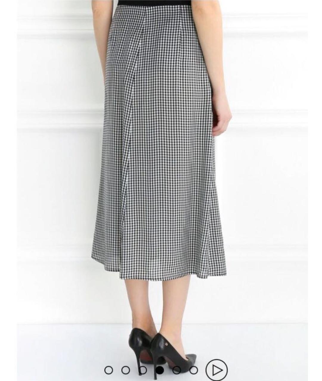 WEEKEND MAX MARA Серая вискозная юбка миди, фото 3