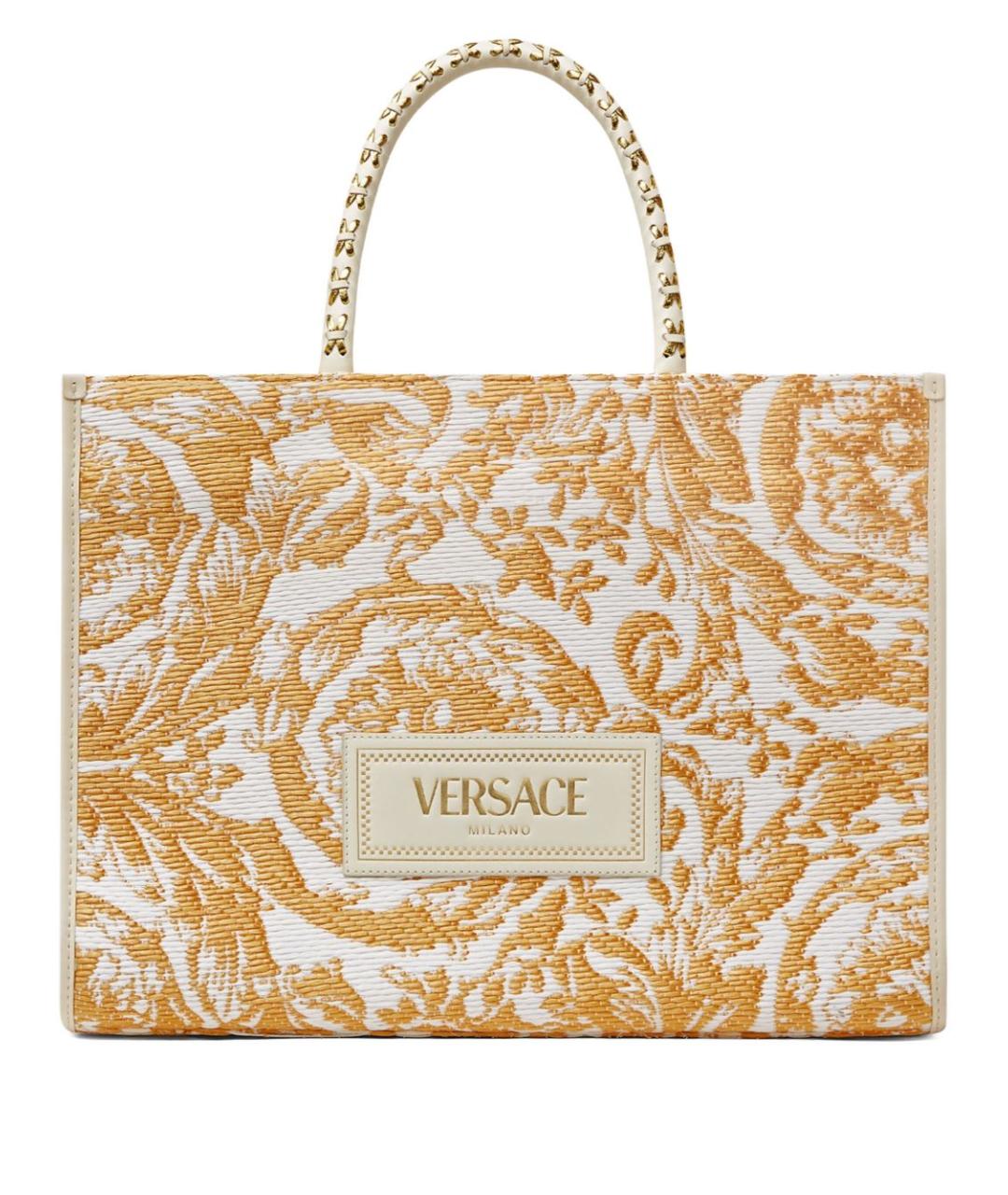 VERSACE Мульти тканевая сумка тоут, фото 1
