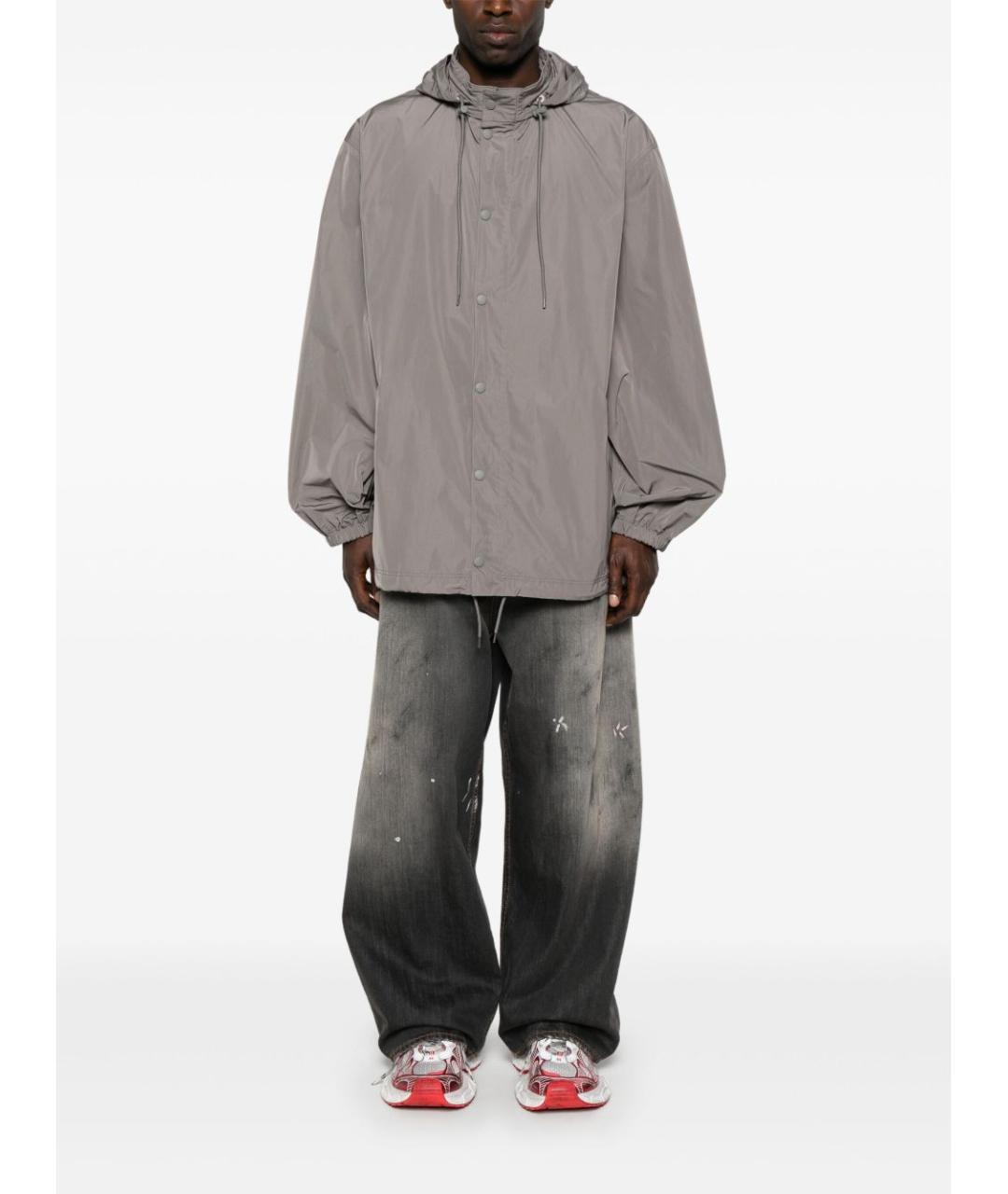 BALENCIAGA Серая куртка, фото 2