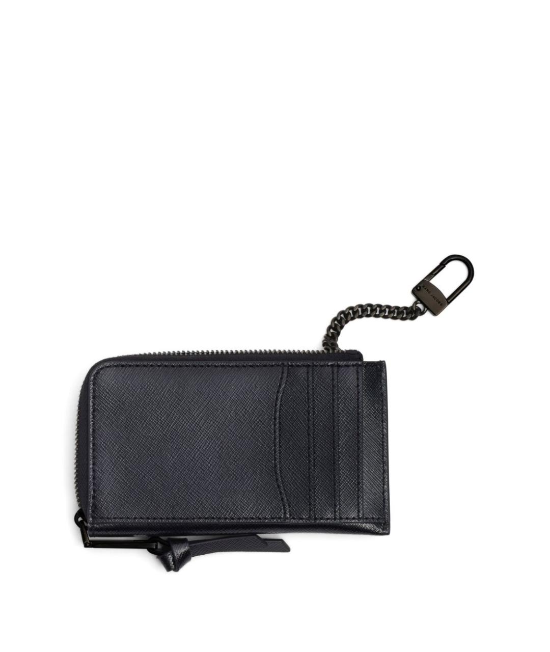 MARC JACOBS Черный кожаный кошелек, фото 3