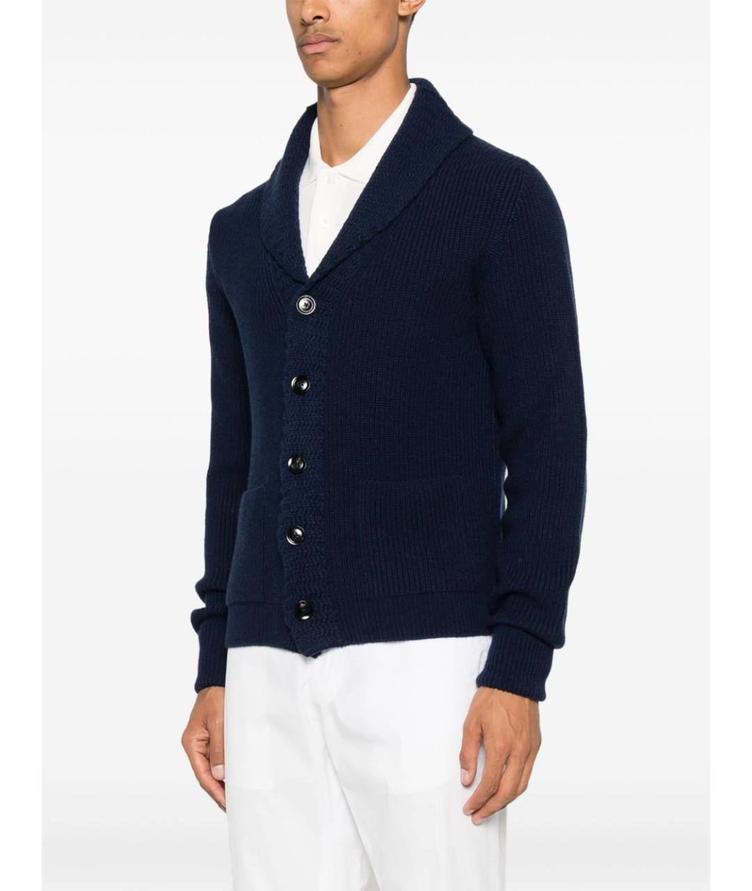 TOM FORD Синий кашемировый кардиган, фото 4