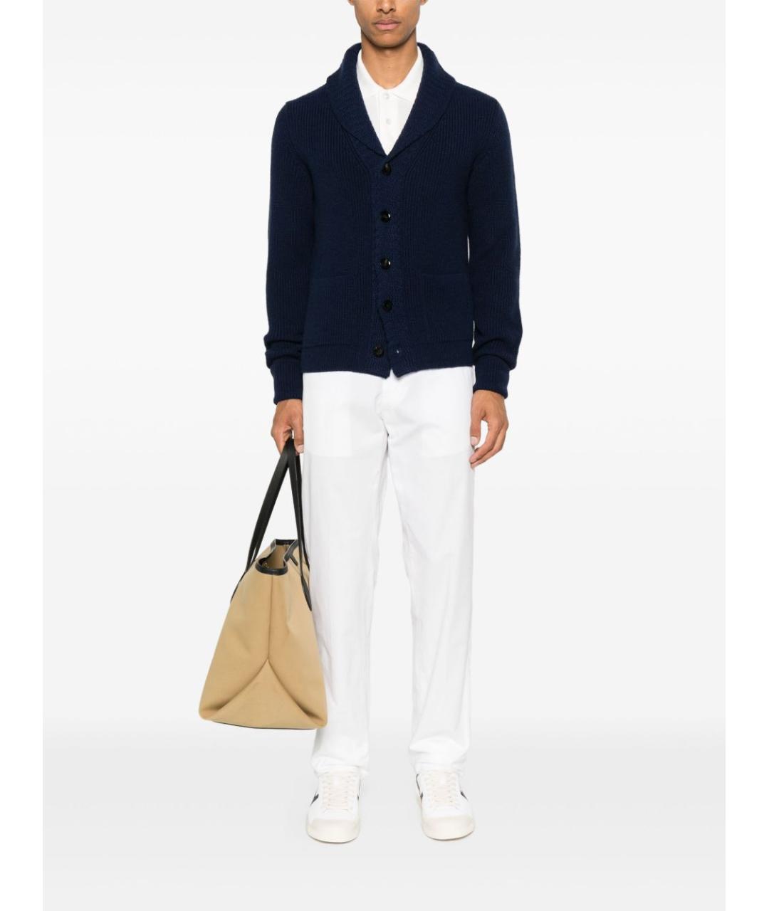TOM FORD Синий кашемировый кардиган, фото 3