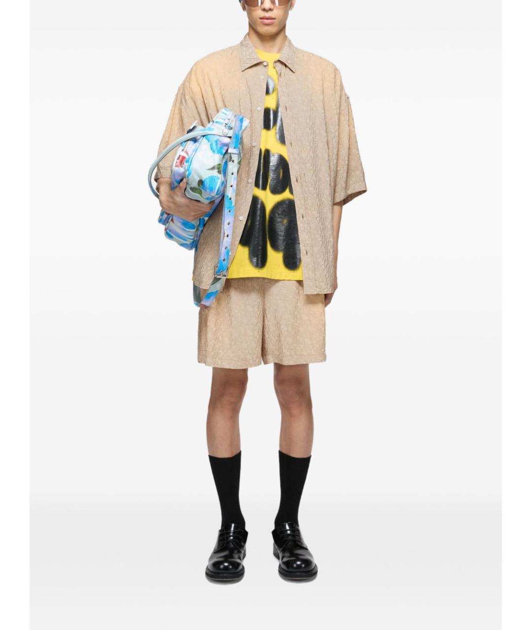 ACNE STUDIOS Бежевая кэжуал рубашка, фото 2