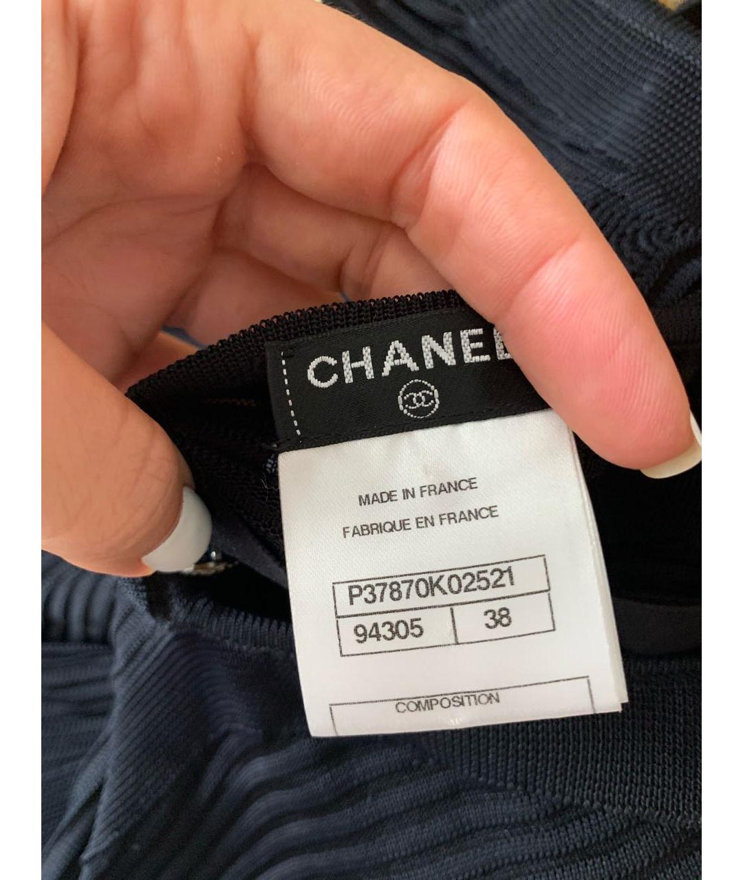 CHANEL Черное коктейльное платье, фото 4