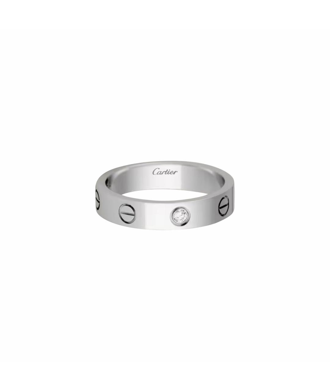 CARTIER Серебряное кольцо из белого золота, фото 1