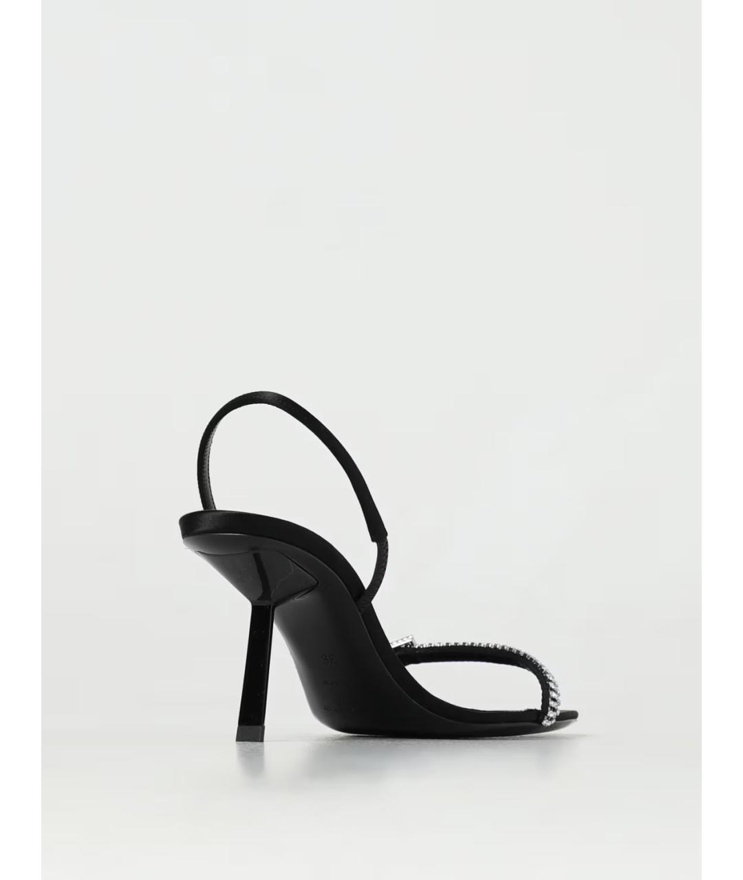 SAINT LAURENT Черные мюли, фото 7