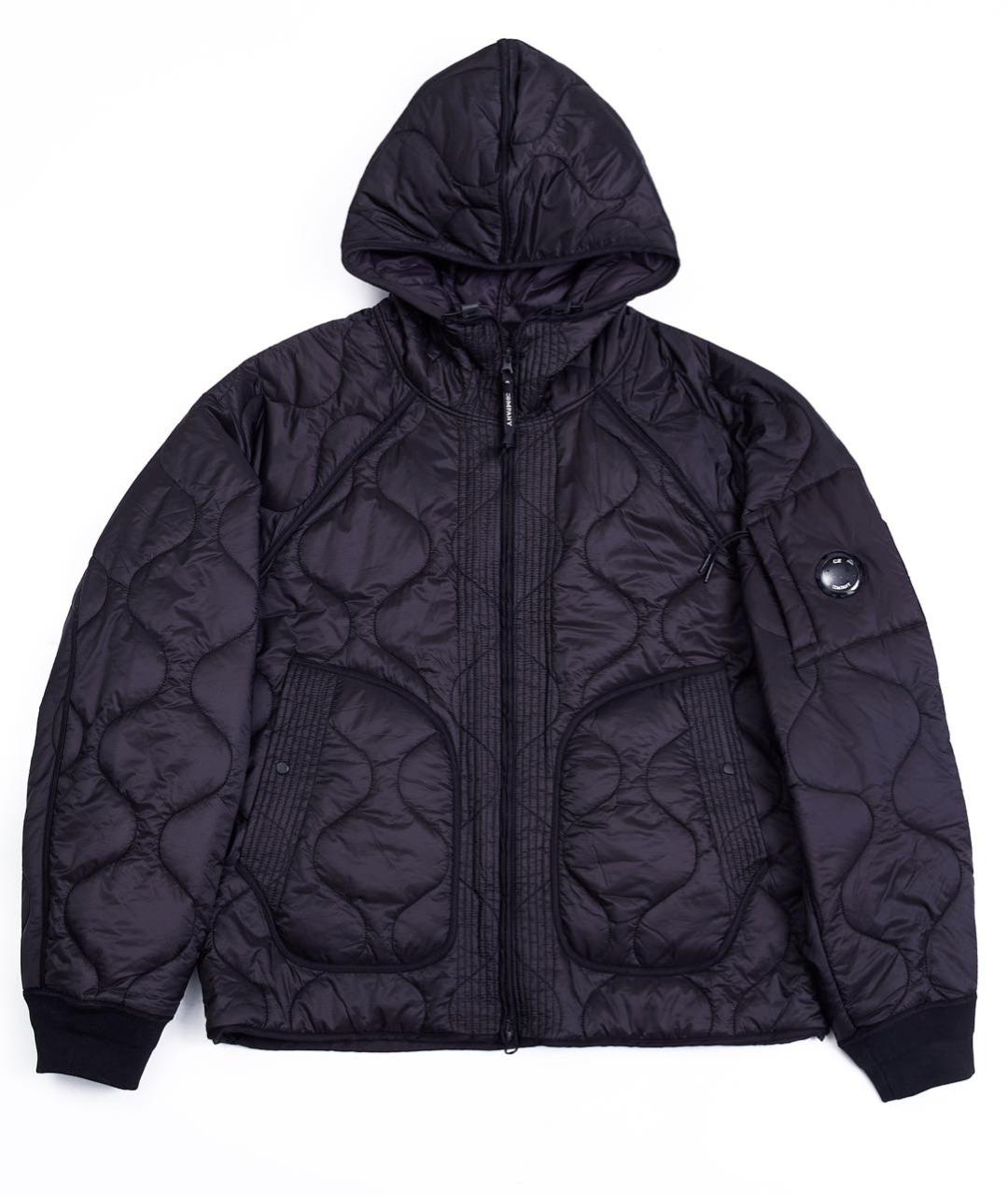 CP COMPANY Черная полиэстеровая куртка, фото 6