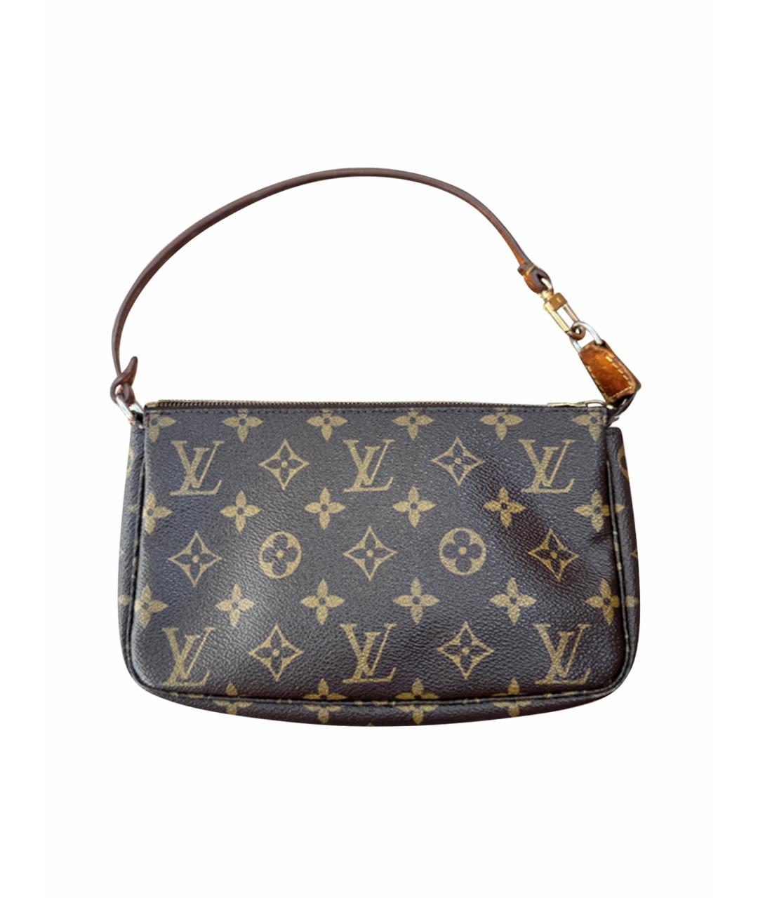 LOUIS VUITTON Коричневая сумка через плечо, фото 1