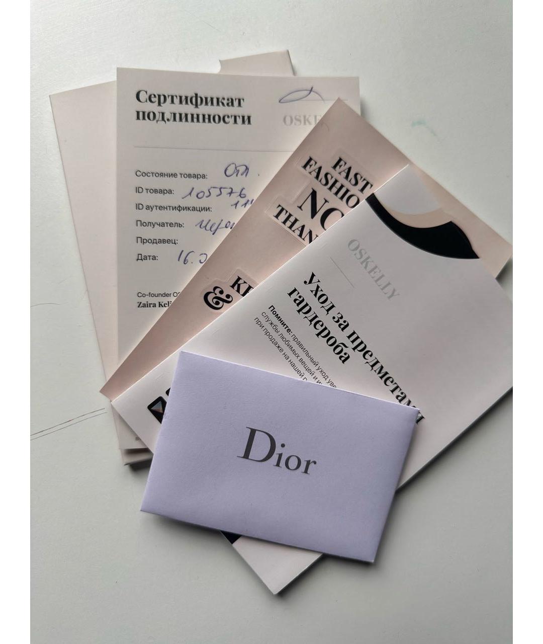 CHRISTIAN DIOR Черные туфли из лакированной кожи, фото 5