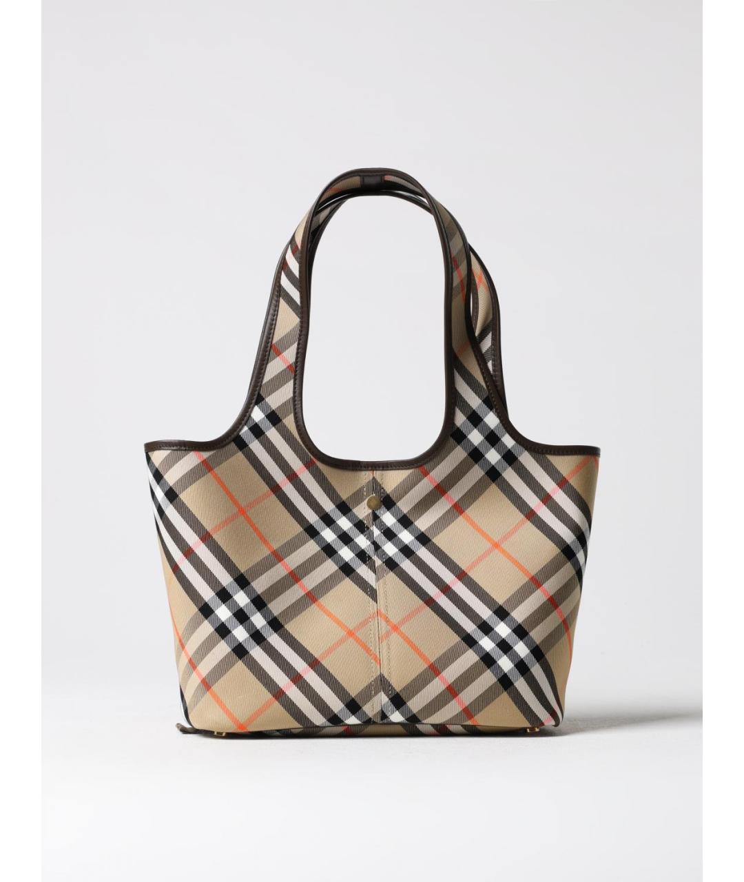 BURBERRY Бежевая сумка тоут, фото 6