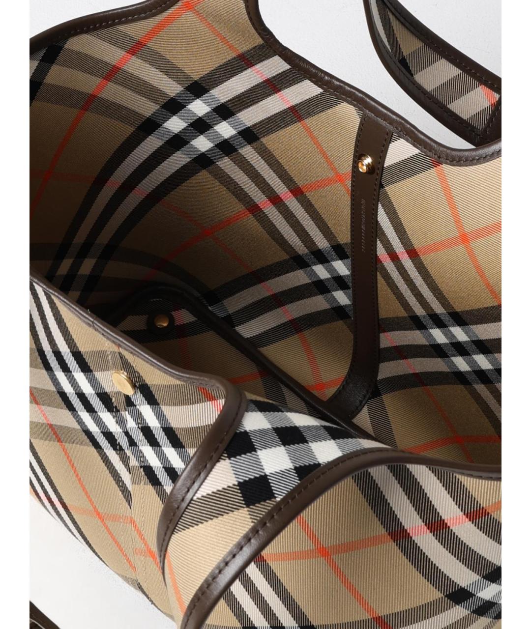BURBERRY Бежевая сумка тоут, фото 5