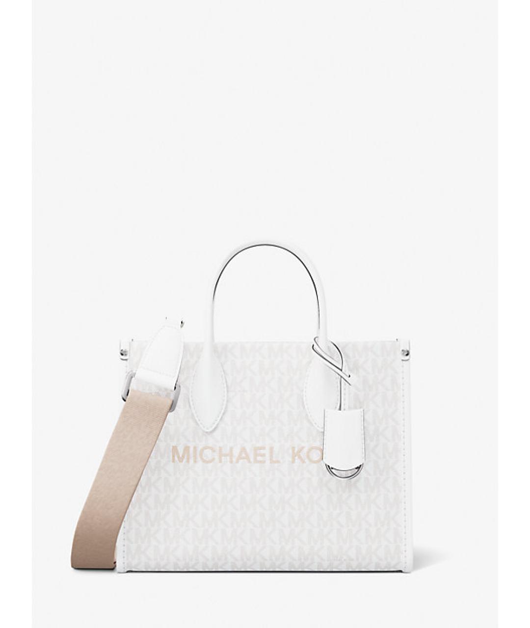 MICHAEL KORS Бежевая сумка с короткими ручками, фото 9