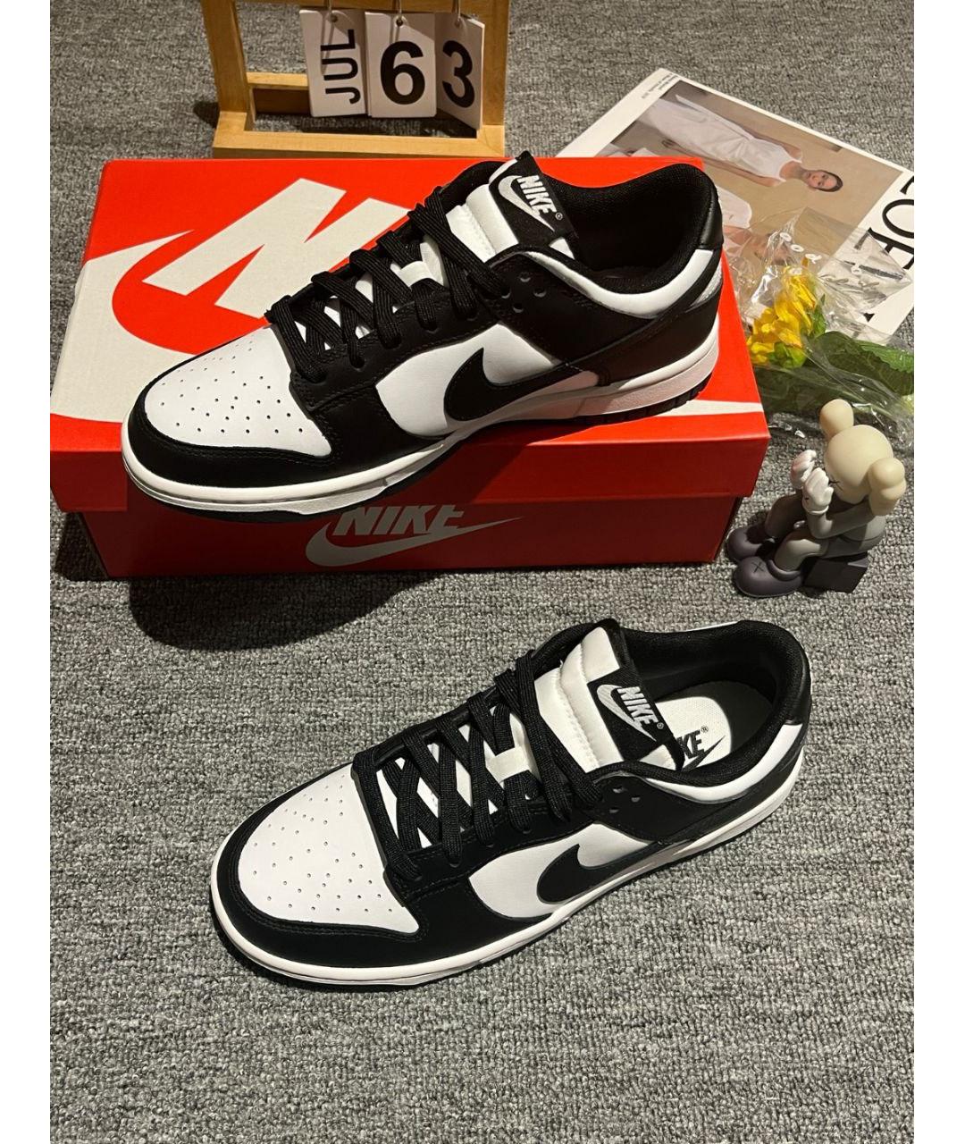 NIKE Черные низкие кроссовки / кеды, фото 7