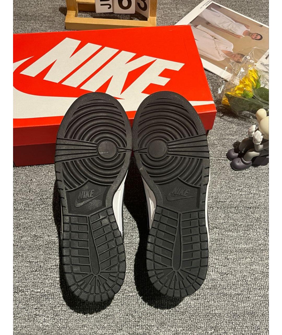 NIKE Черные низкие кроссовки / кеды, фото 5