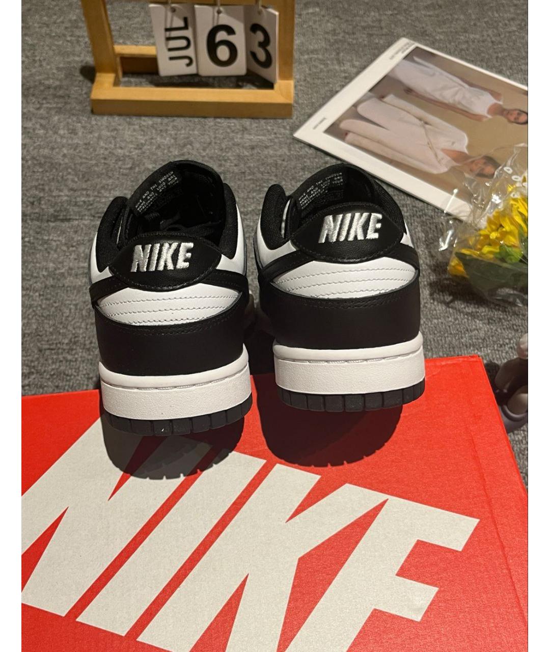 NIKE Черные низкие кроссовки / кеды, фото 4