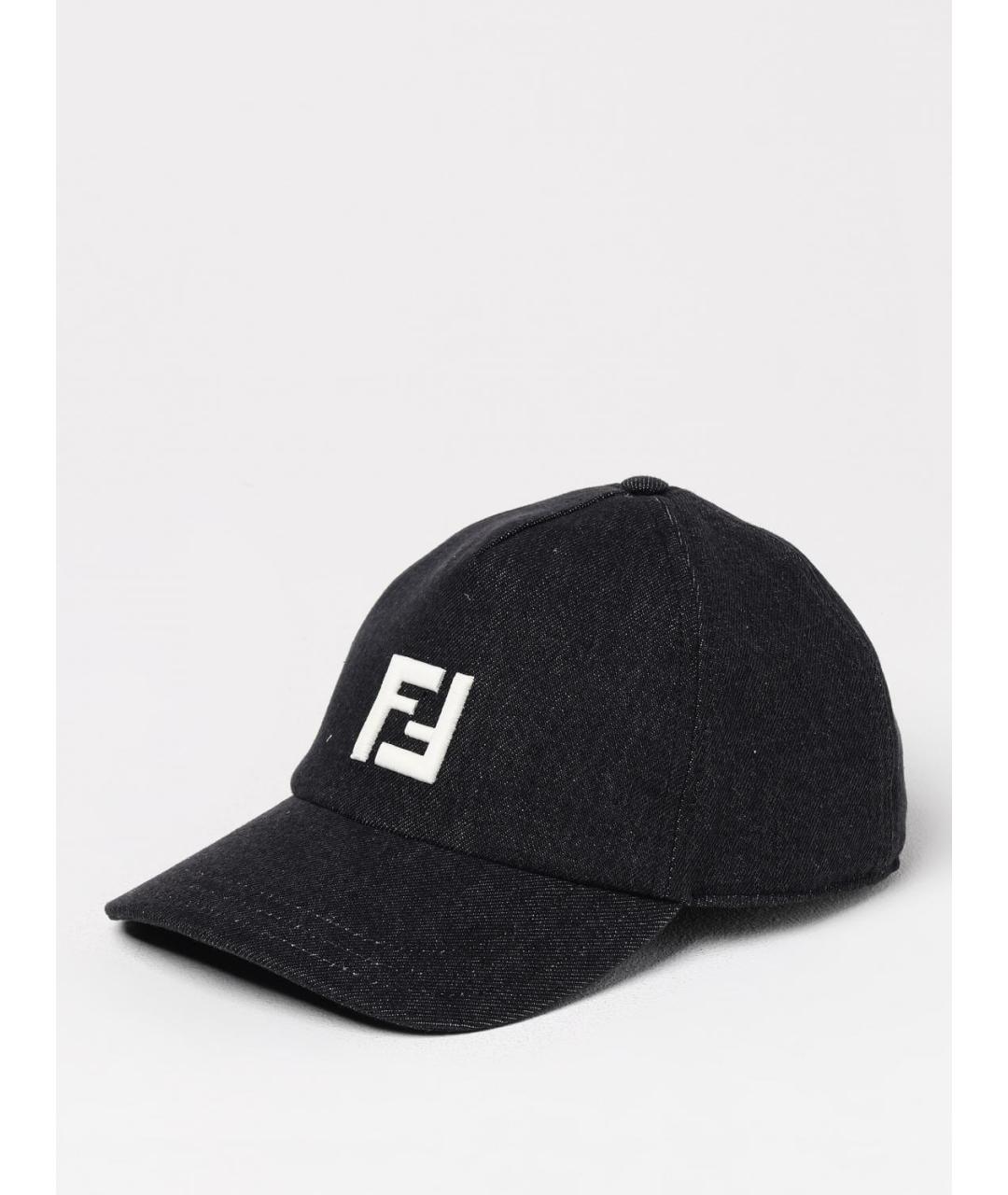 FENDI Черная кепка/бейсболка, фото 4