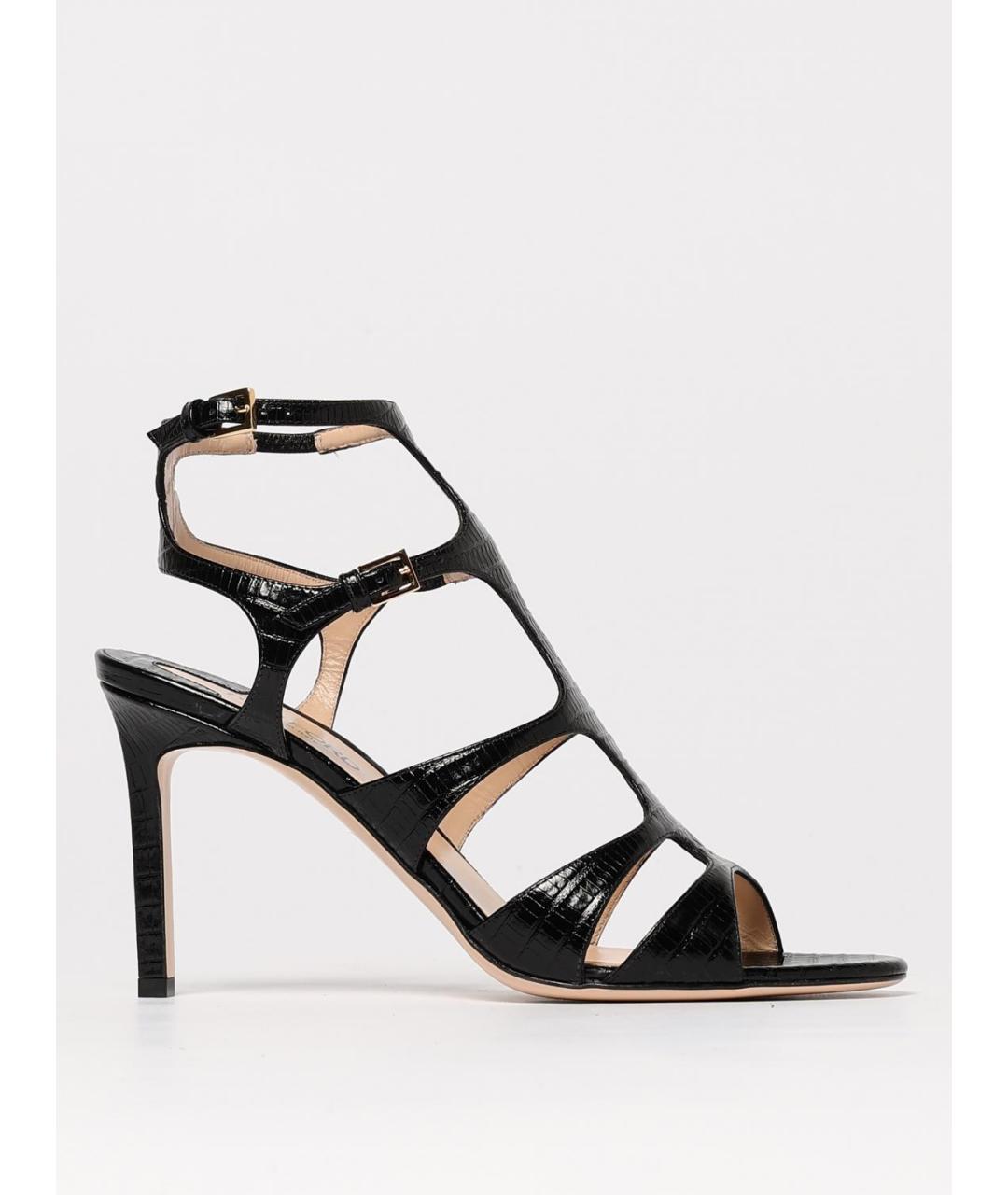 TOM FORD Черные босоножки, фото 4