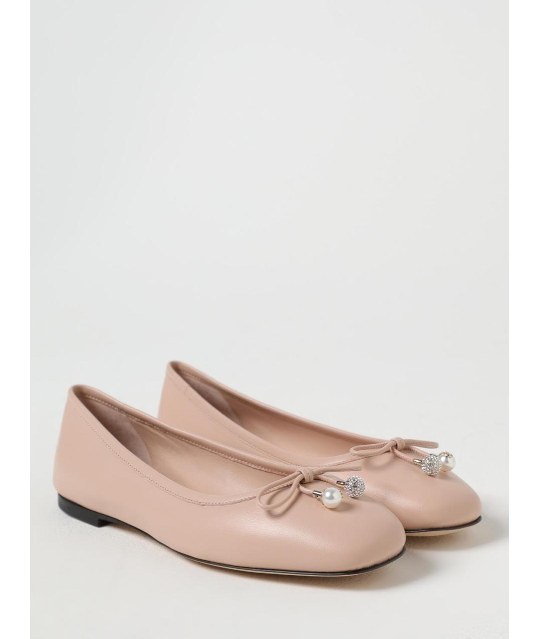 JIMMY CHOO Розовые балетки, фото 2