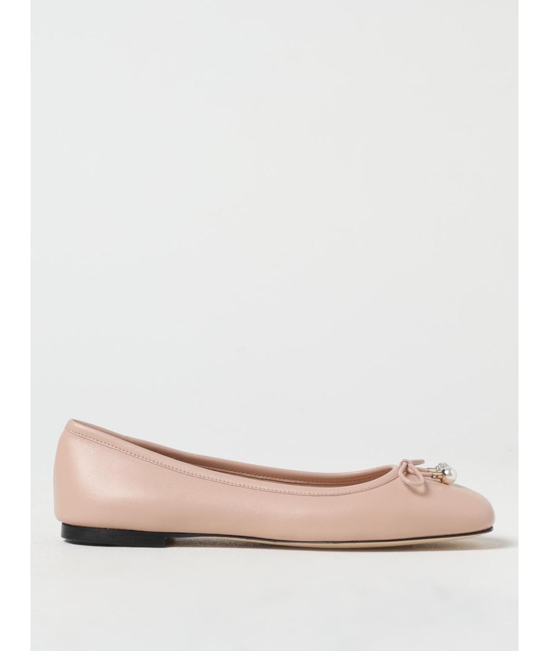 JIMMY CHOO Розовые балетки, фото 5