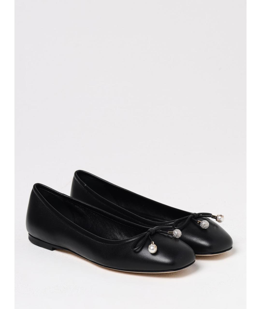 JIMMY CHOO Черные балетки, фото 2