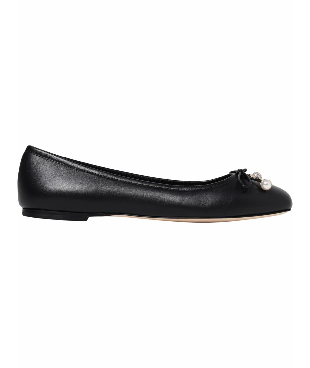 JIMMY CHOO Черные балетки, фото 1