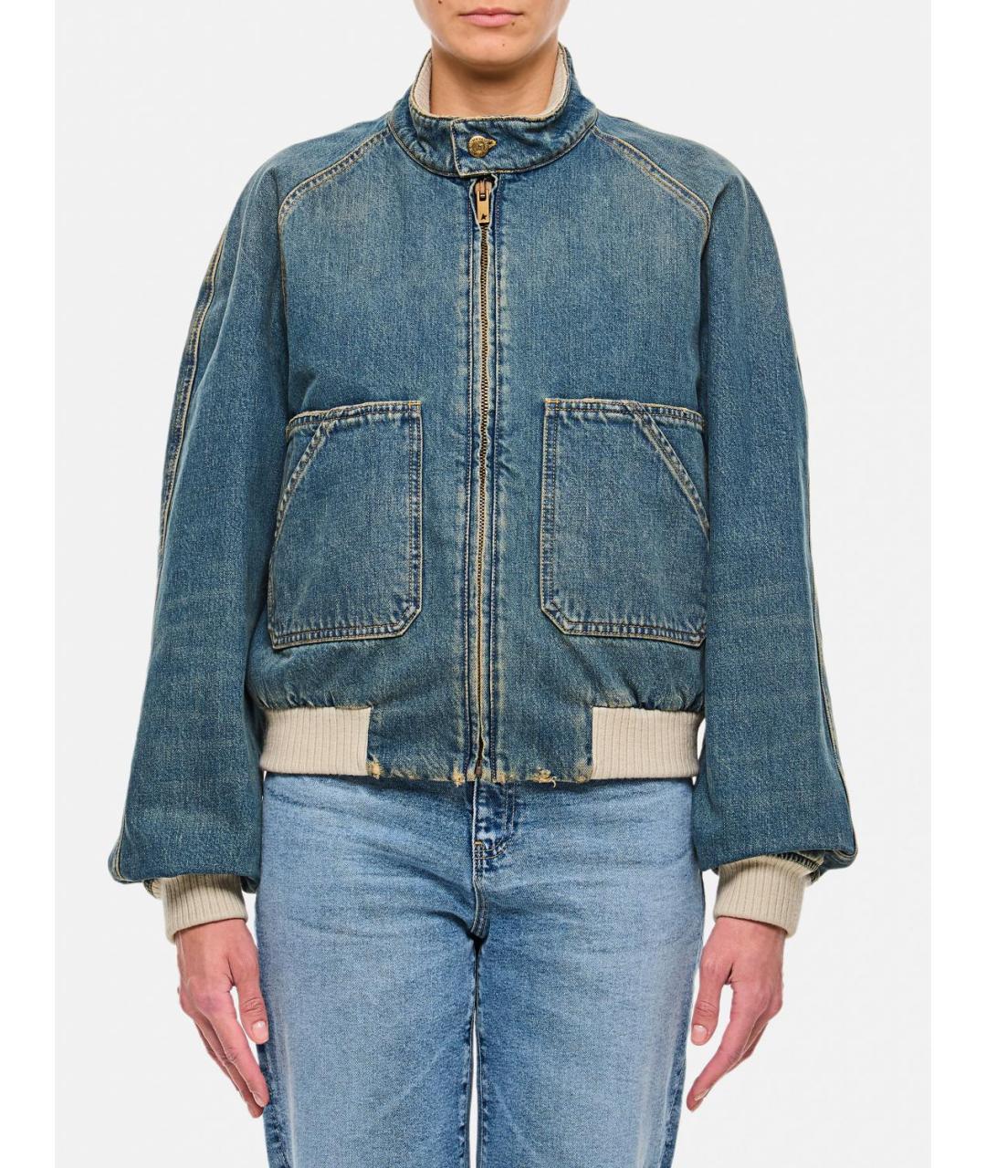 GOLDEN GOOSE DELUXE BRAND Синяя куртка, фото 2