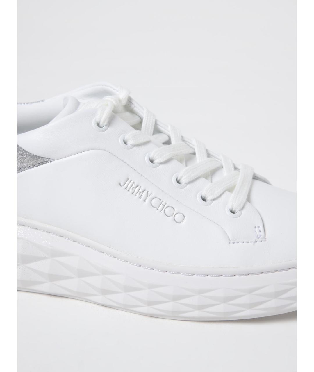 JIMMY CHOO Белые кеды, фото 4