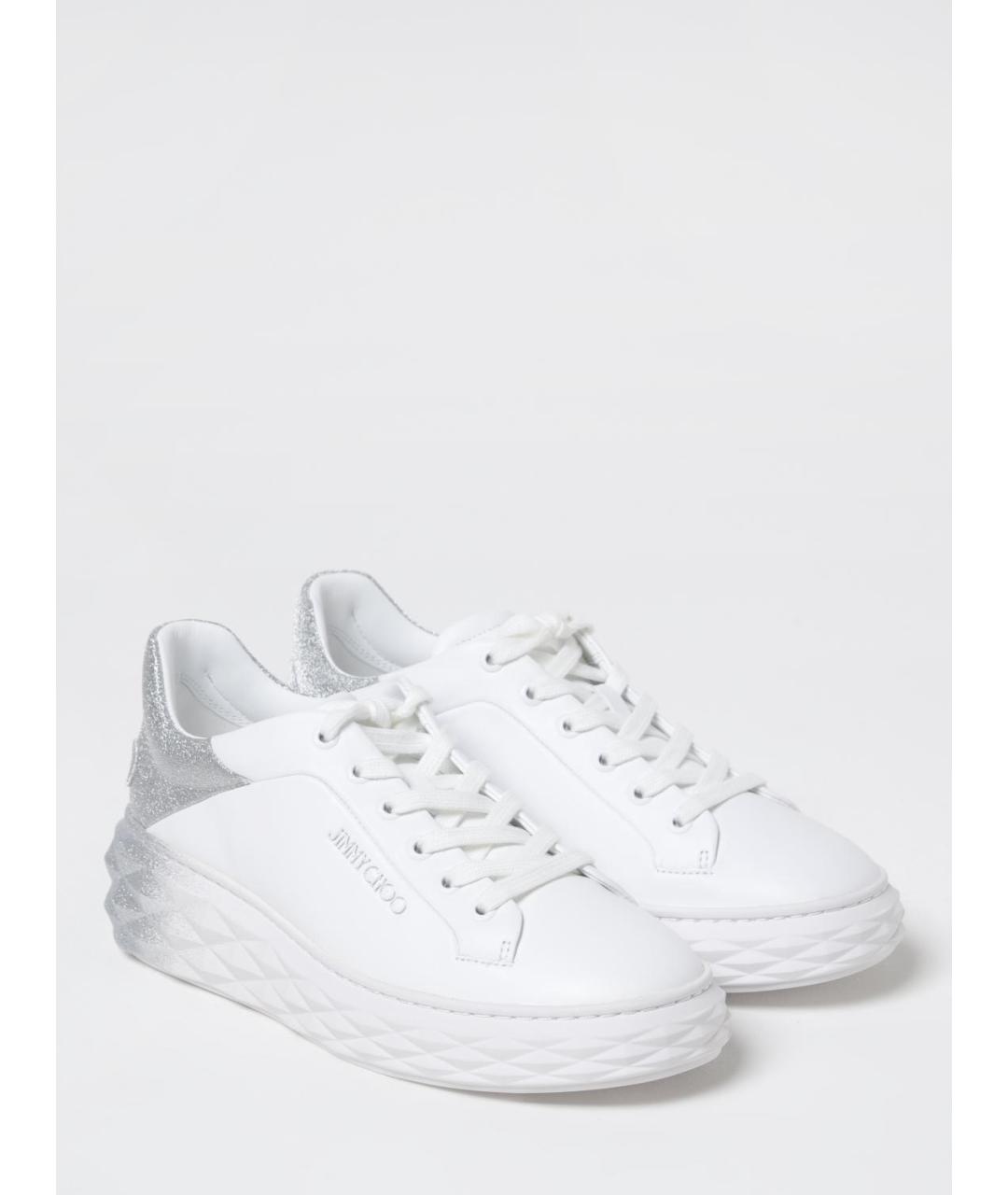 JIMMY CHOO Белые кеды, фото 2