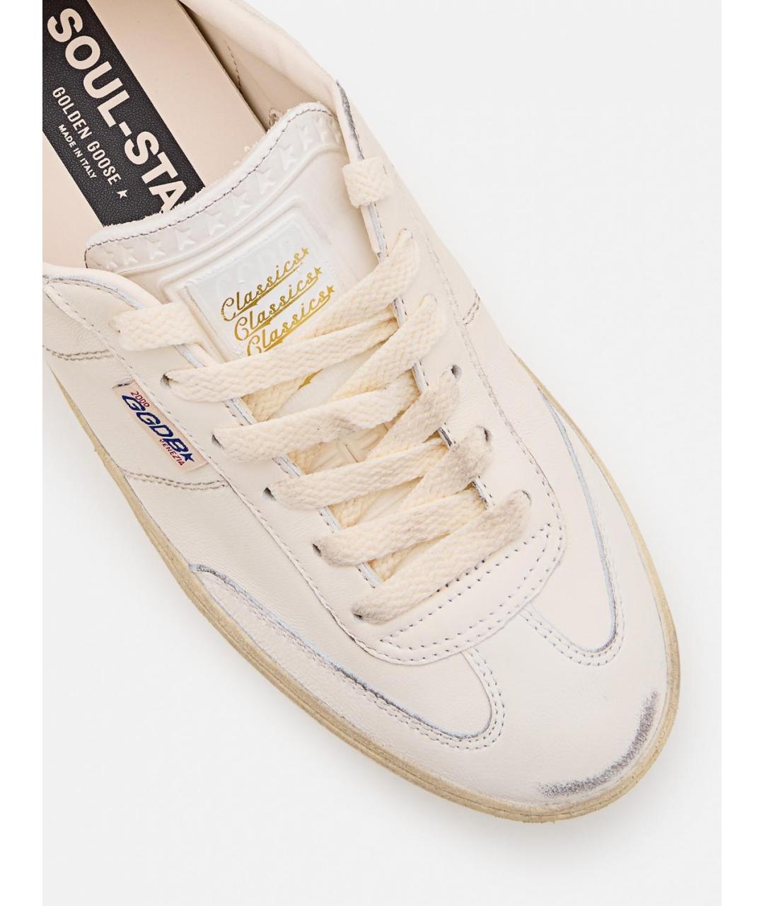 GOLDEN GOOSE DELUXE BRAND Мульти кожаные кеды, фото 4