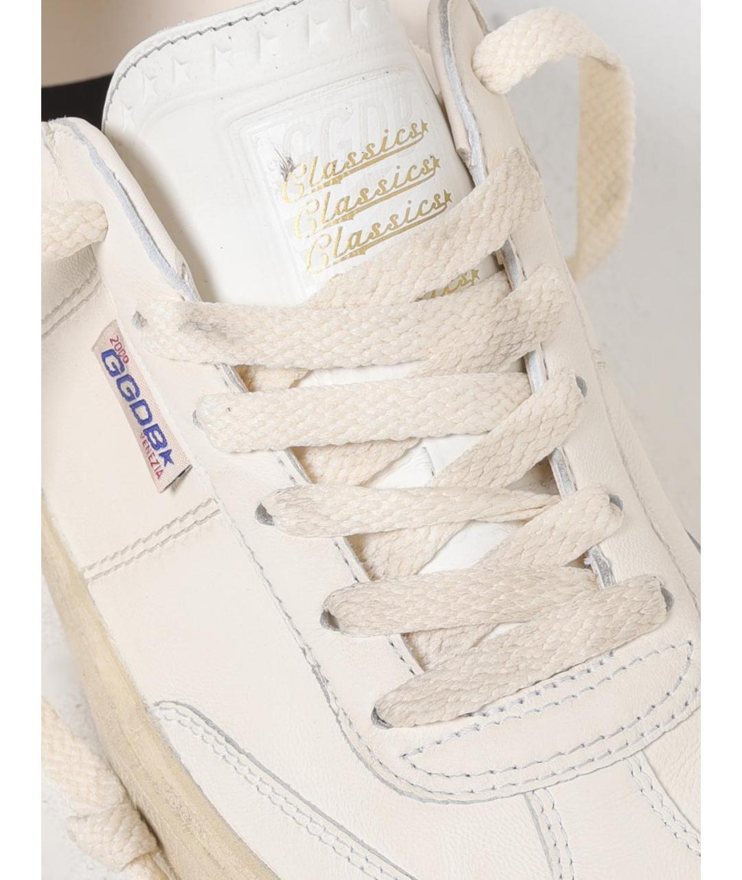 GOLDEN GOOSE DELUXE BRAND Мульти кожаные кеды, фото 4