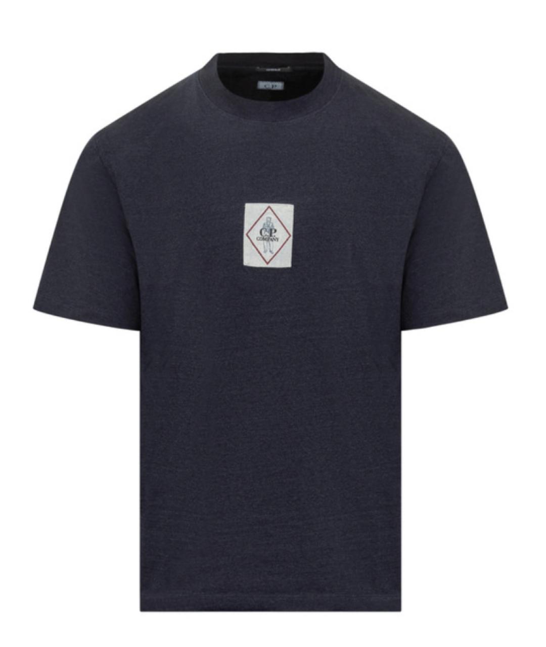 CP COMPANY Темно-синяя футболка, фото 1