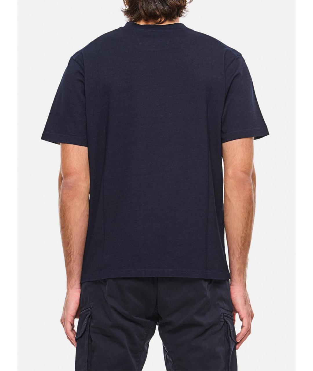 CP COMPANY Темно-синяя футболка, фото 4