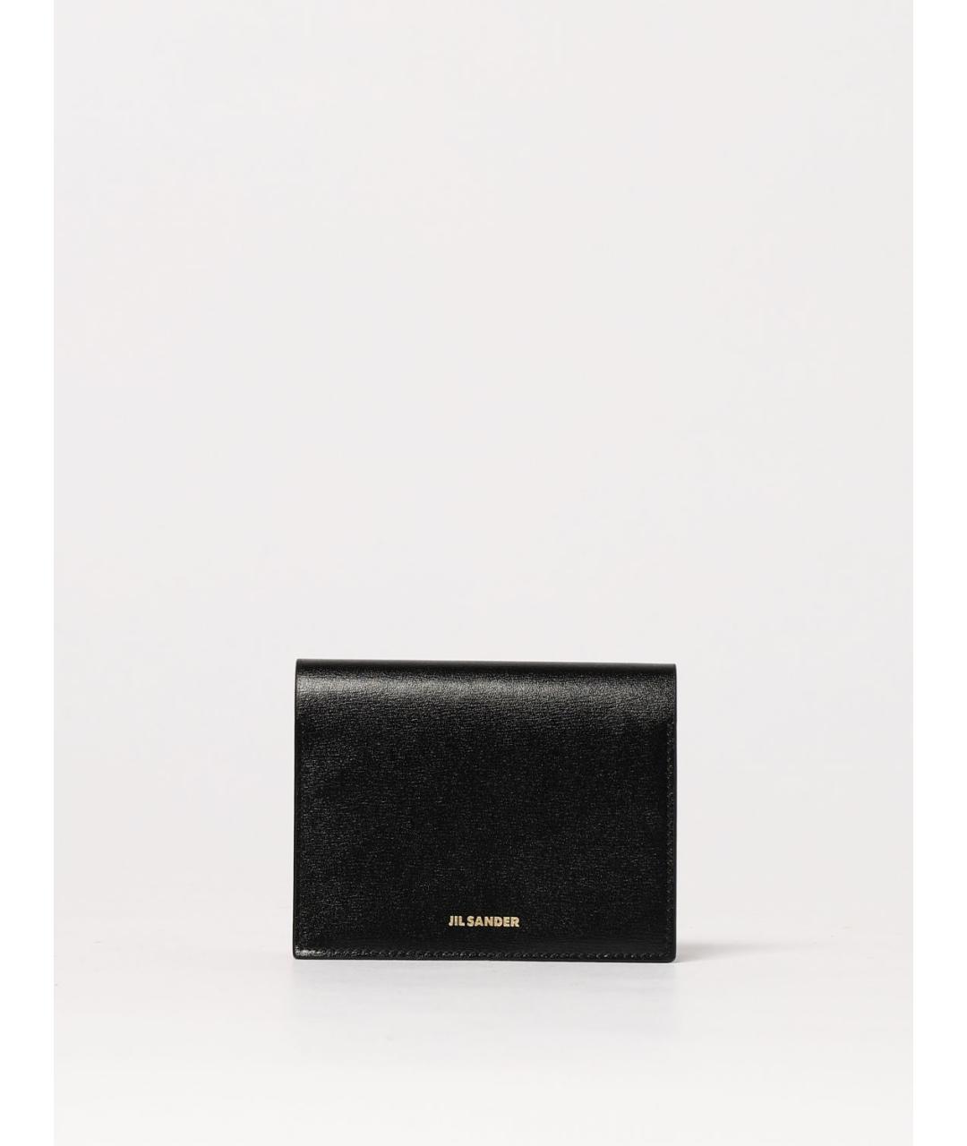 JIL SANDER Черный кошелек, фото 4