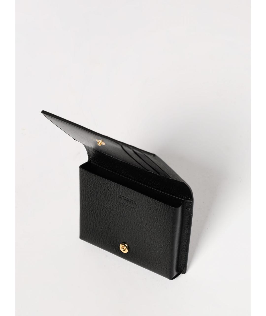 JIL SANDER Черный кошелек, фото 2
