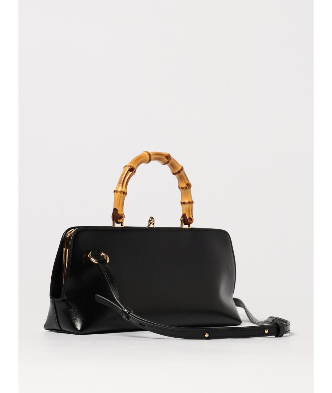 JIL SANDER Черная сумка с короткими ручками, фото 3