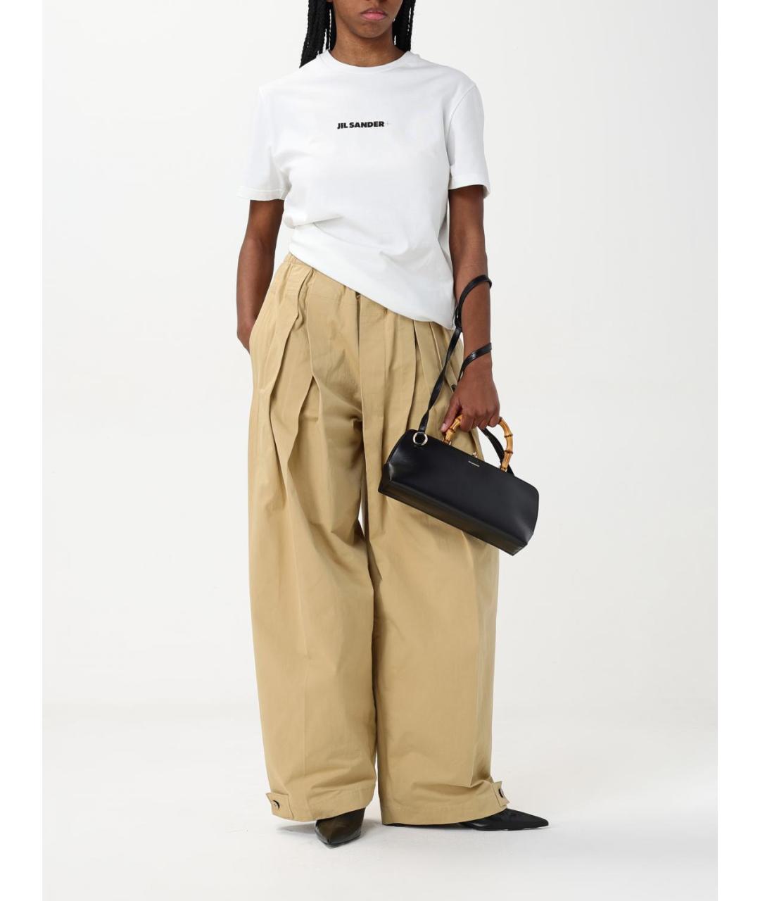 JIL SANDER Черная сумка с короткими ручками, фото 2