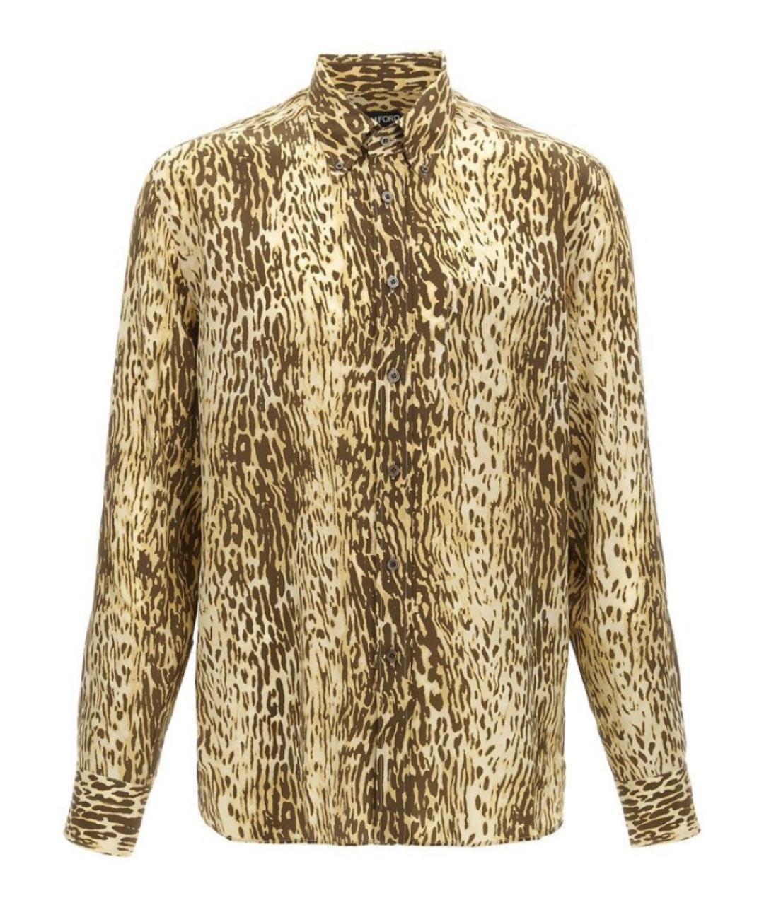 TOM FORD Коричневая кэжуал рубашка, фото 1