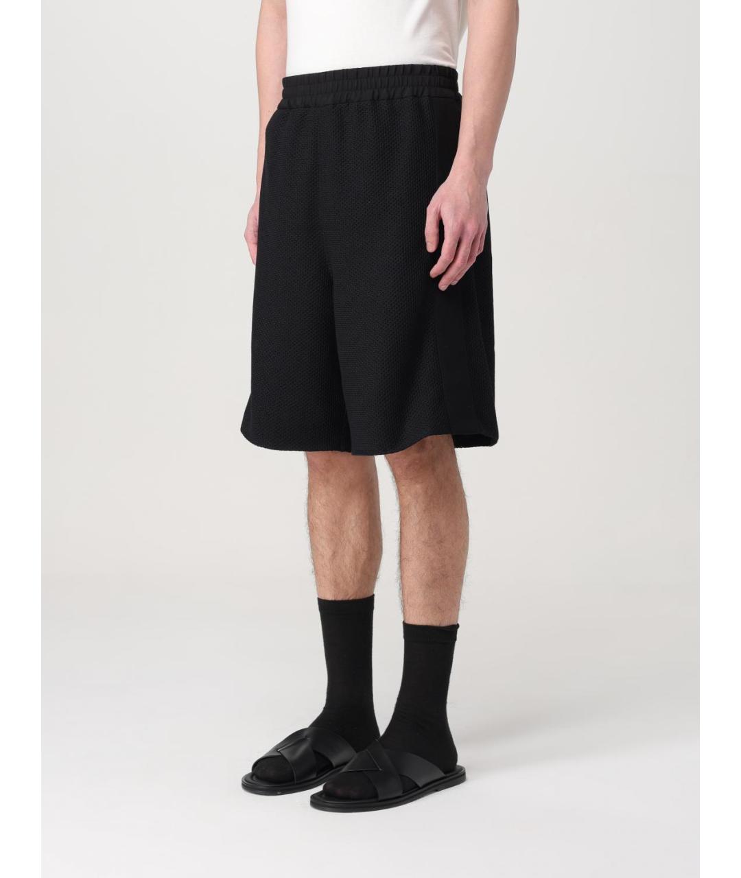 JIL SANDER Черные шорты, фото 5