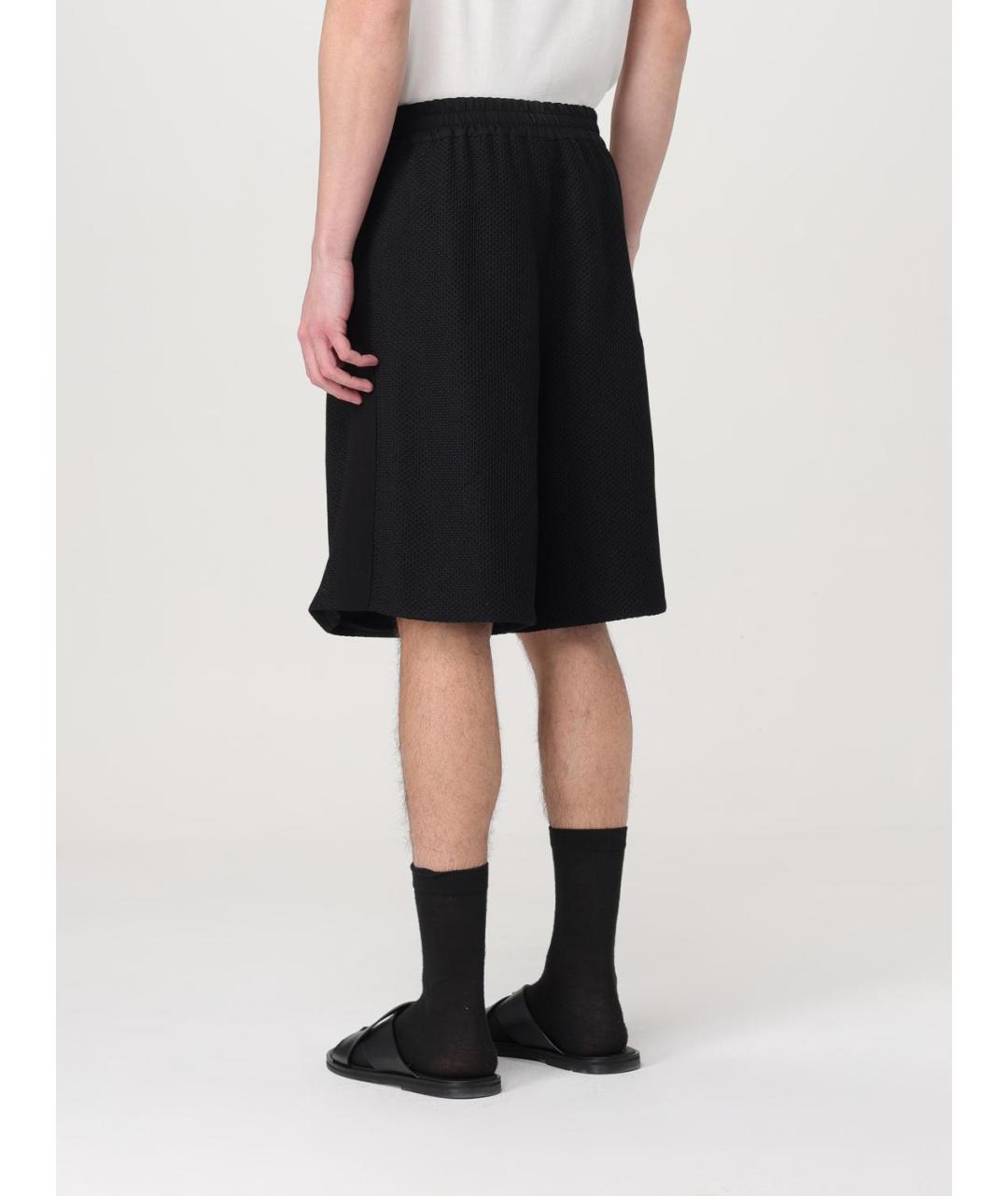 JIL SANDER Черные шорты, фото 4