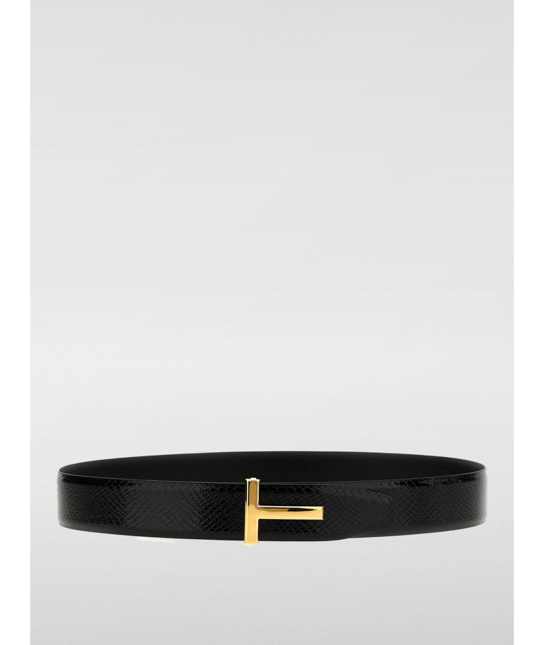 TOM FORD Черный ремень, фото 3