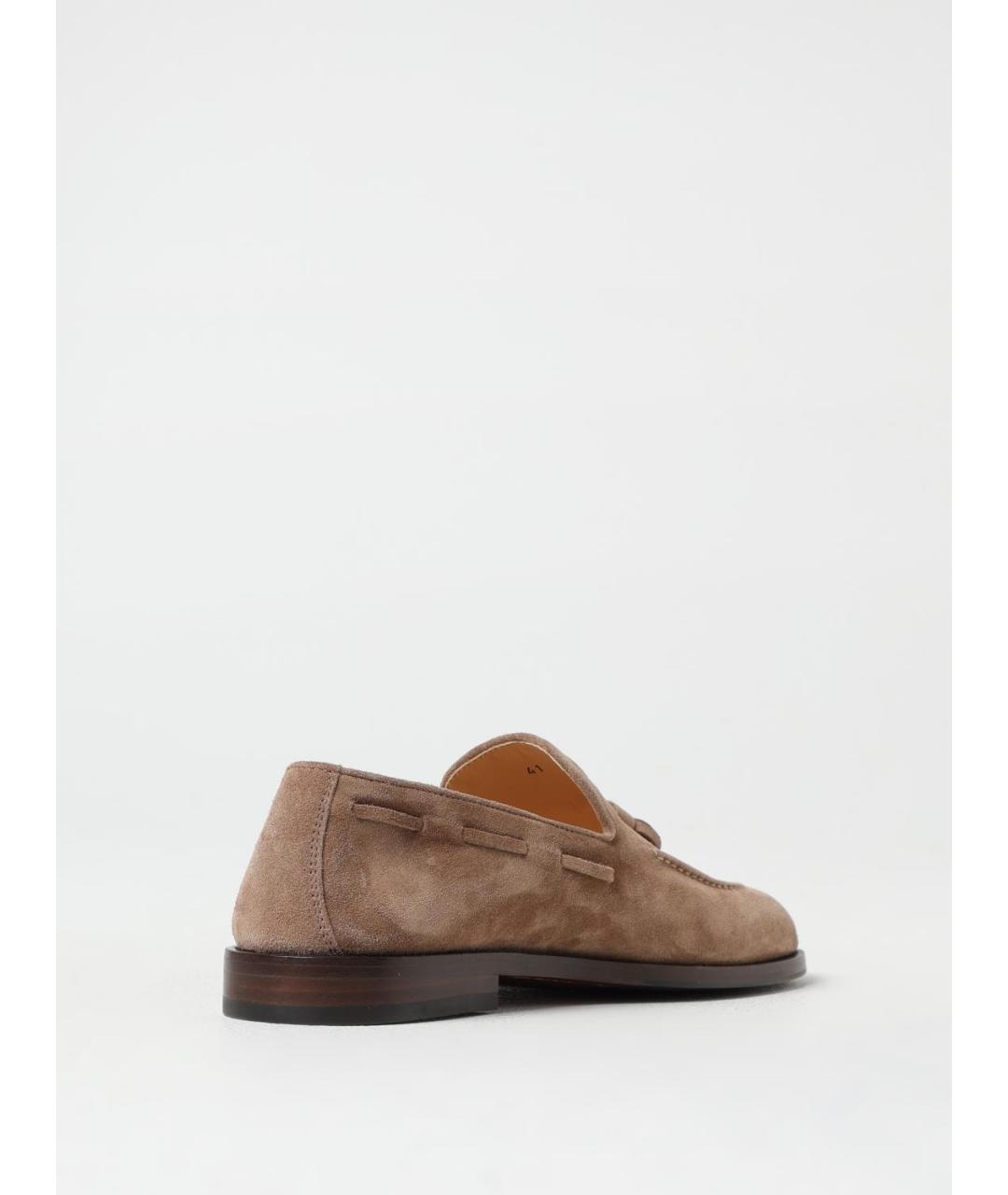 BRUNELLO CUCINELLI Коричневые лоферы, фото 3