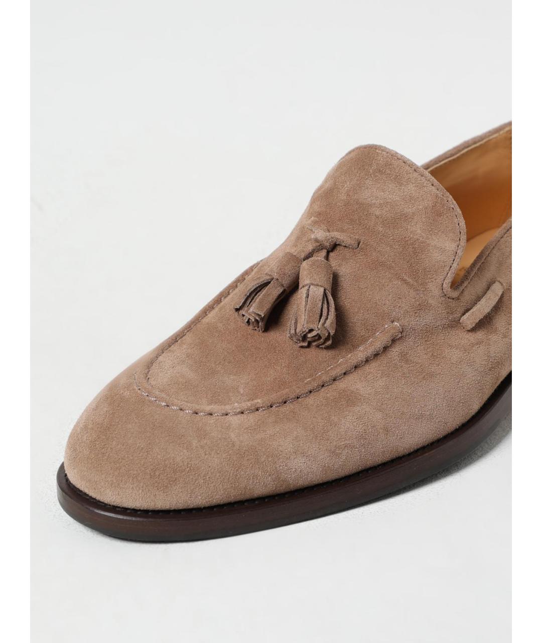 BRUNELLO CUCINELLI Коричневые лоферы, фото 4