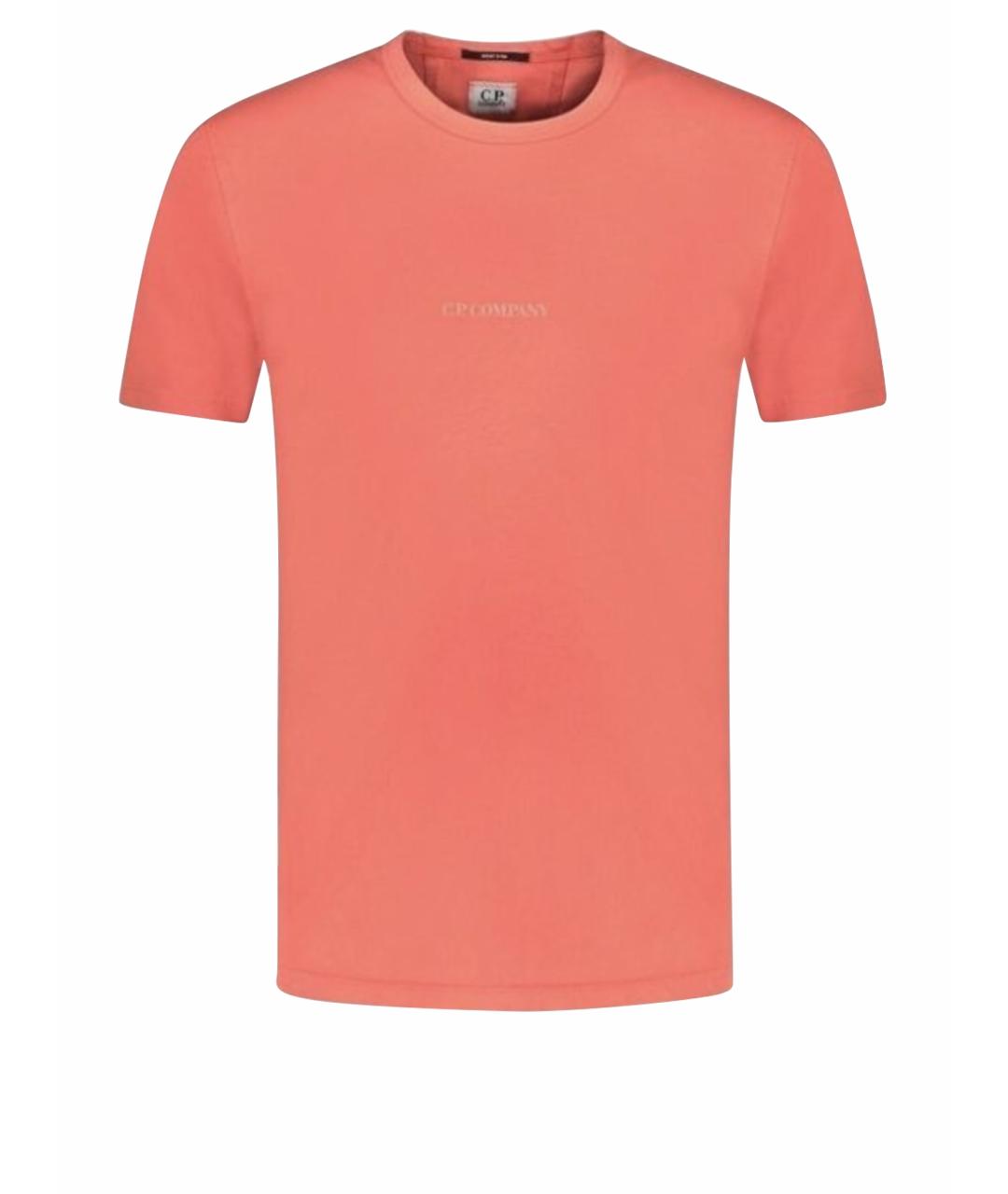 CP COMPANY Коралловая футболка, фото 1
