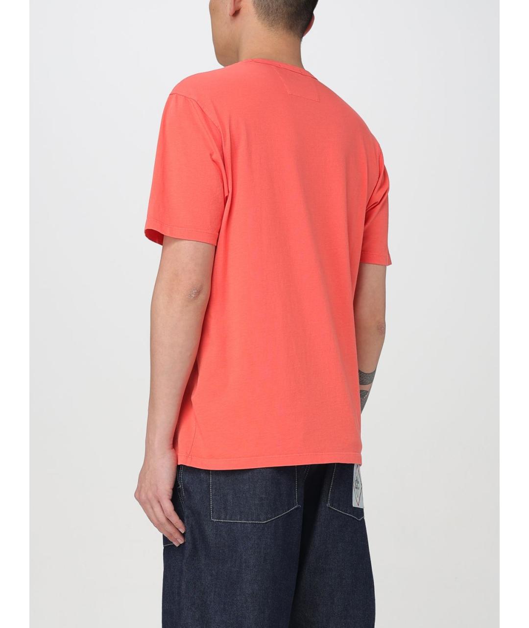 CP COMPANY Коралловая футболка, фото 3