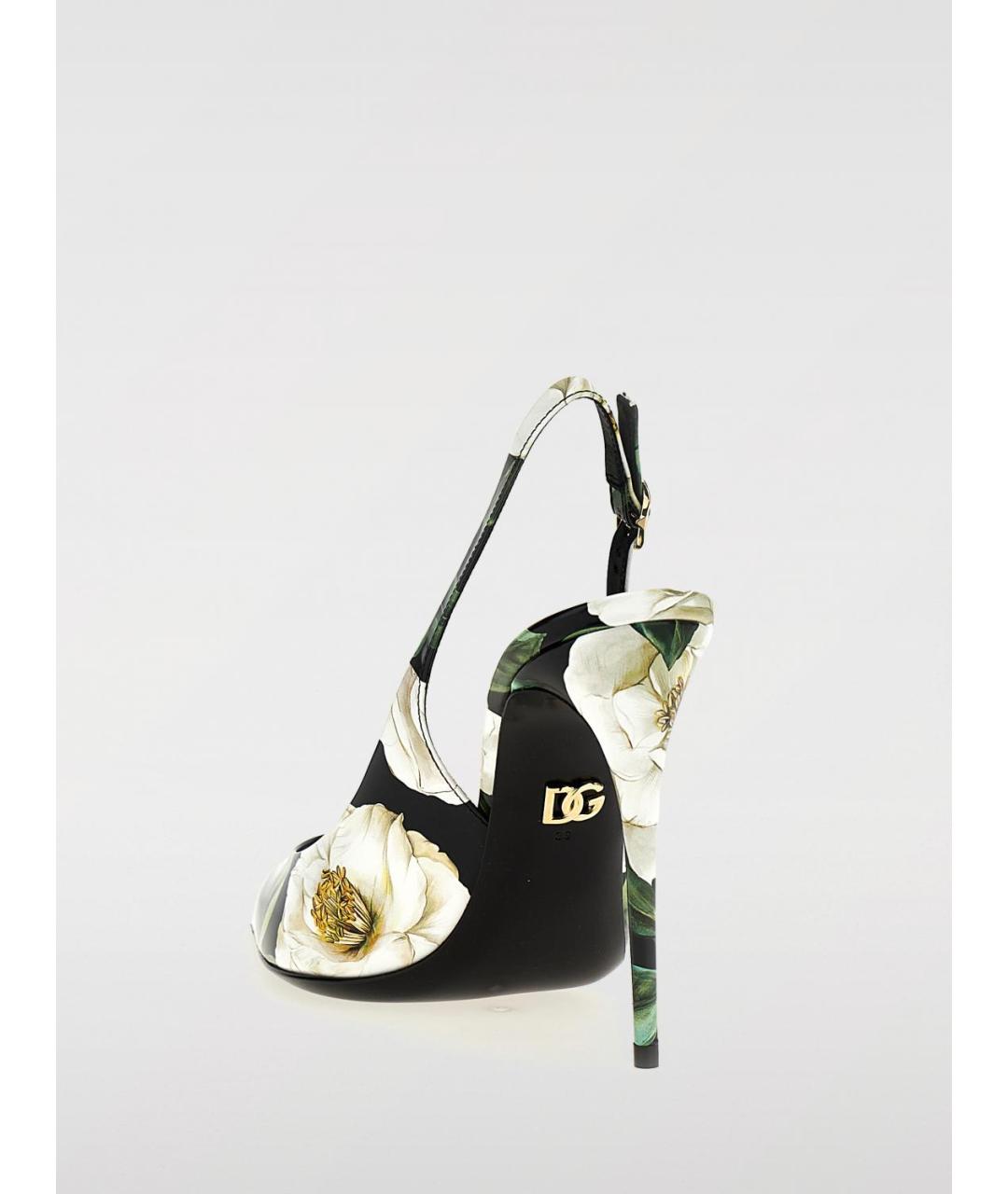 DOLCE&GABBANA Мульти кожаные туфли, фото 3