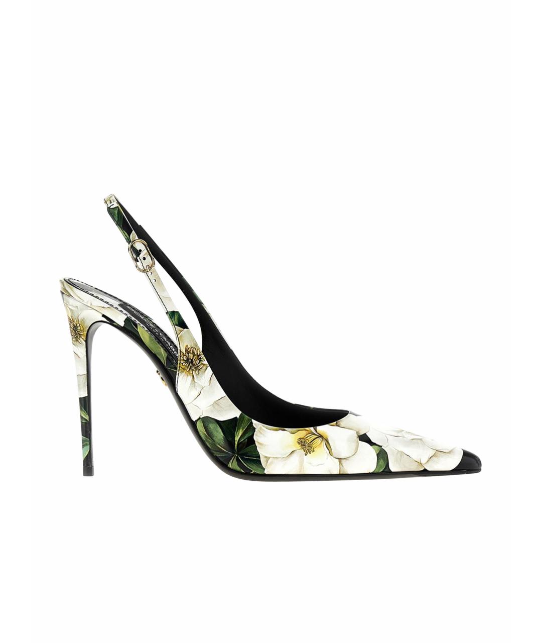 DOLCE&GABBANA Мульти кожаные туфли, фото 1