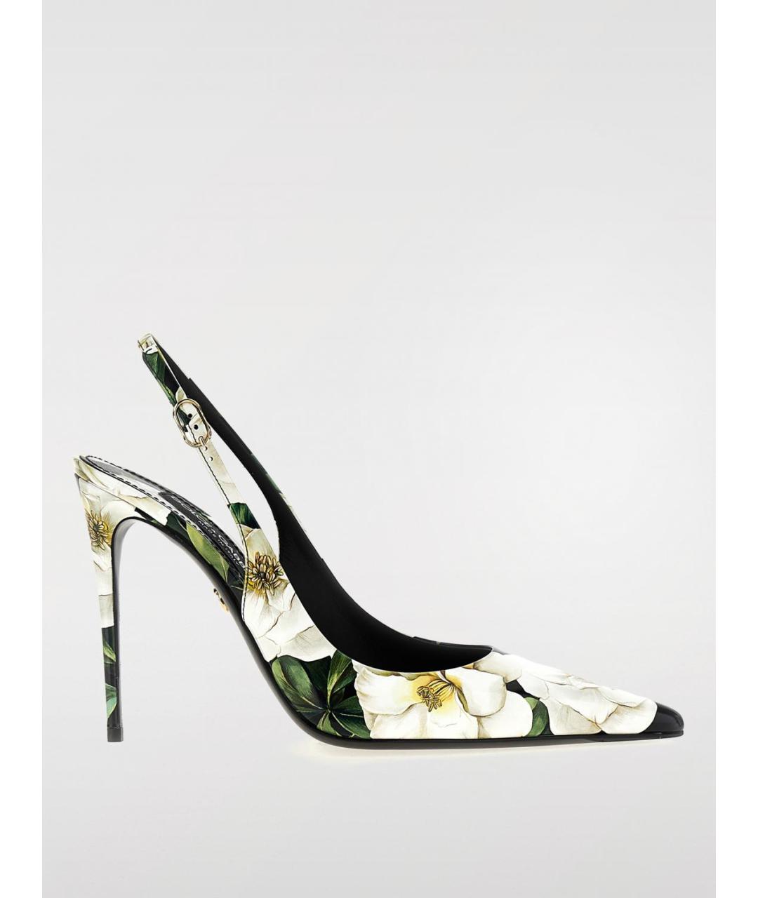 DOLCE&GABBANA Мульти кожаные туфли, фото 5