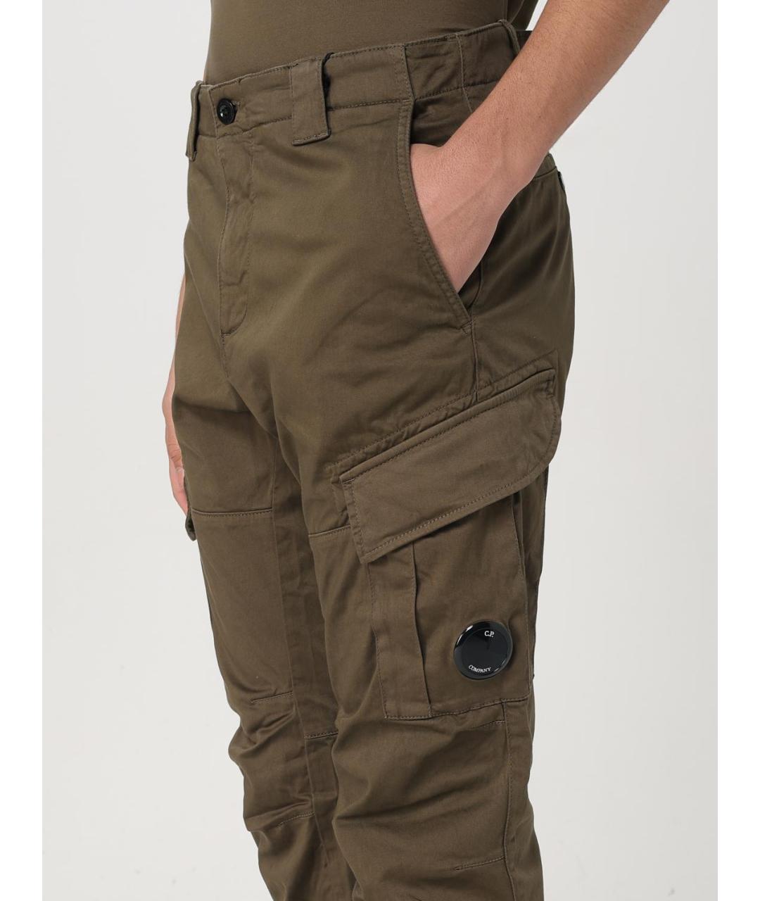 CP COMPANY Коричневые повседневные брюки, фото 5
