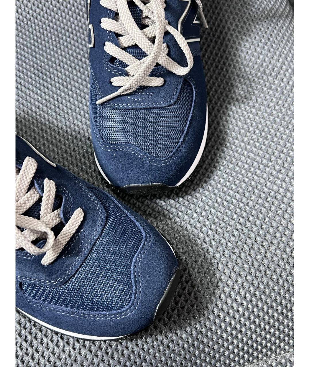 NEW BALANCE Темно-синие кроссовки, фото 4