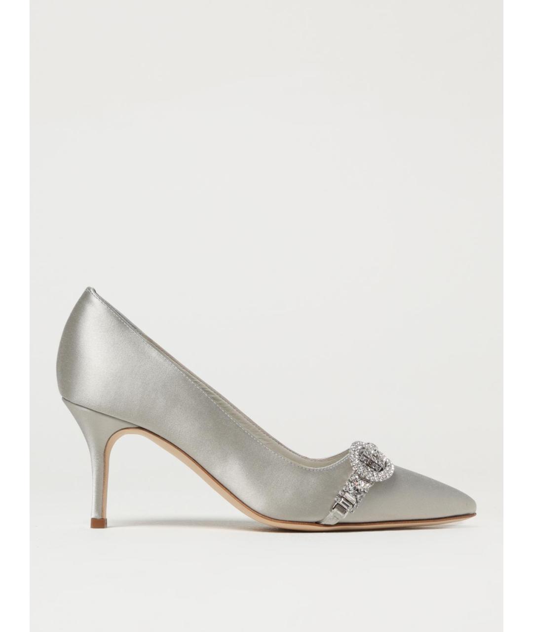 MANOLO BLAHNIK Серые туфли, фото 5